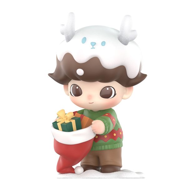 [Buy 3 Blind Boxes to Purchase] POP MART Dimoo Christmas Gift 100% Figurine
