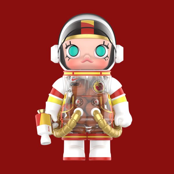 POP MART MEGA SPACE MOLLY 400% CHINA WOMEN'S NATIONAL BASKETBALL TEAM