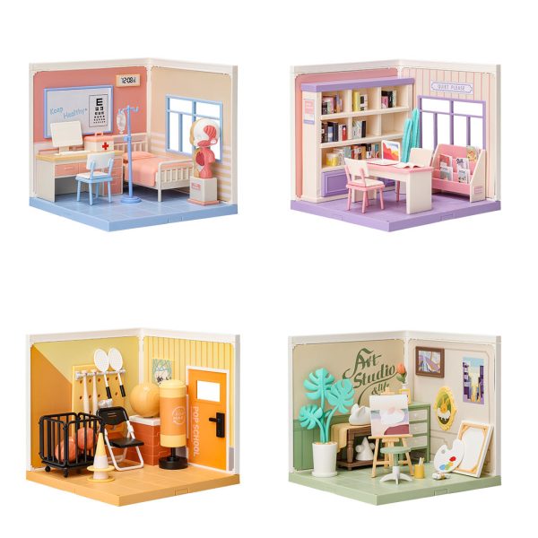 POP MART School House Assembly Toy