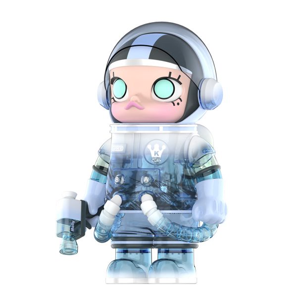 POP MART MEGA Space Molly 400% Glacier