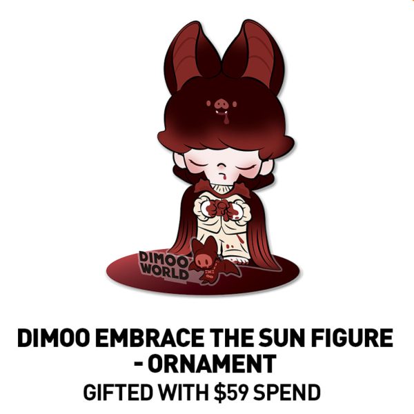 [GIFT] Spend $59+ to Get 1 DIMOO Embrace the Sun - Ornament | HAPPY HALLOWEEN