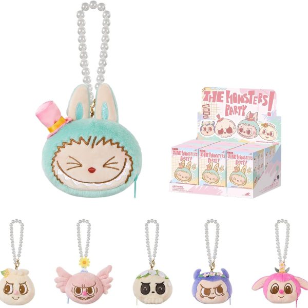 POP MART THE MONSTERS Party Series-Reversible Plush Blind Box.