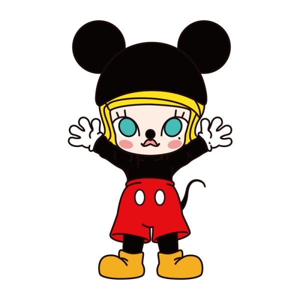 POP MART Molly x Mickey & Minnie BJD Doll Toy