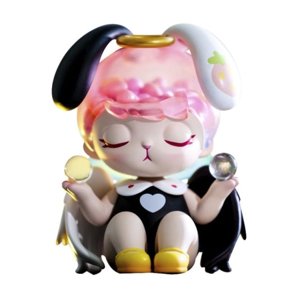 POP MART Bunny Black & White Angel 200% Figurine