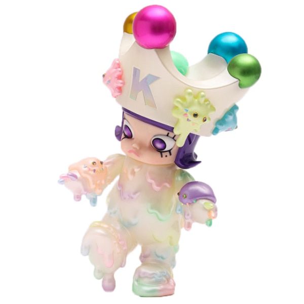 POP MART Molly x Instinctoy Inc EROSION MOLLY COSTUME 400% Collectible Figure