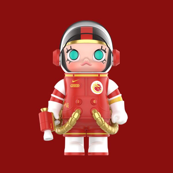 POP MART MEGA SPACE MOLLY 100% CHINA WOMEN'S NATIONAL BASKETBALL TEAM